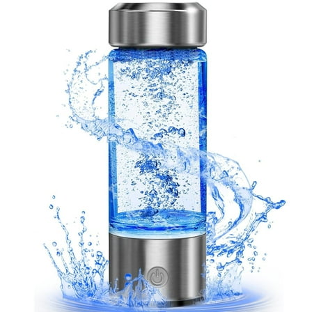 MeeTop Hydrogen Water Generator 430 ml Glass Water Bottle