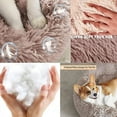 thumbnail image 3 of Cama para perros Cama calmante para perros pequeños Cama para cachorros Calentamiento antiansiedad Cama redonda suave y acogedora para mascotas Se adapta hasta gatitos y cachorros brillar Electrónica, 3 of 5