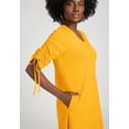 thumbnail image 4 of Jessica London Women's Plus Size Tie Sleeve Midi Dress, 4 of 4