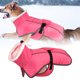 thumbnail image 1 of Abrigo de invierno para perros con forro polar: tejido cortavientos, banda reflectante; para razas pequeñas y medianas, clima frío, cremallera trasera y cuello ajustable, 1 of 5