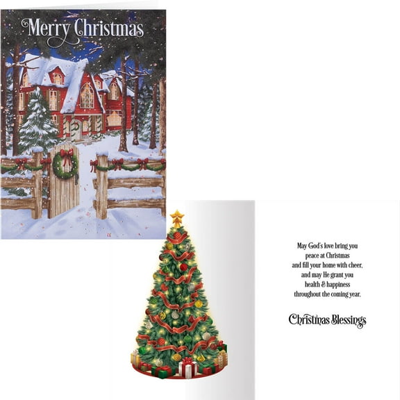 Home for the Holidays Chrisas Card Set of 20