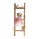 thumbnail image 1 of Adornos navideños de resina de muñeca de ángel, adornos de figura de resina de ángel para gabinete, Rosa, 1 of 8