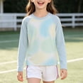 thumbnail image 5 of Boys Swim Shirts Size 10, Boys Rash Guard Long Sleeve Swim Shirt UPF 50+ Sun UV Protection Kids Youth SPF Surfing Water Beach Swimwear Top Quick Dry, 5 of 7