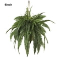 thumbnail image 4 of Billuyoard Follaje verde artificial en maceta Aspecto realista Bajo mantenimiento Interior o exterior Elegante Decoración verde 6 pulgadas, 4 of 6