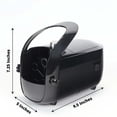 thumbnail image 3 of Efavormart Dual Speed Black Portable Bubble Machine, Automatic Bubble Blower, USB Plug in or Battery Powered, 3 of 11