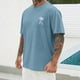thumbnail image 4 of Camisetas de Manga Larga para Hombre Algodón No Aplicable Aquí, Camisetas de Manga Larga para Hombre de Navidad No Incluidas, Impresión Casual de Manga Corta, 4 of 6