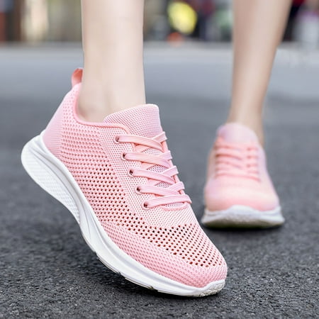 Gubotare Sneakers For Women Women s Slip On Loafer Shoes Canvas Low Top Fashion Sneakers Casual Flat Comfortable Walking Shoes Pink 8