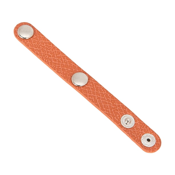 Asa de bolso con hebilla fija, accesorio para bolso, correa para el hombro, clip de fijación portátil y moderno Naranja Plata