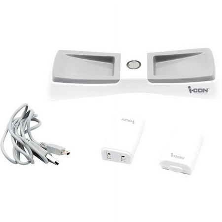 ICON Rapid Charge Induction Station - Charging stand 2 x - Li-pol - 2 output connectors - for Microsoft Xbox