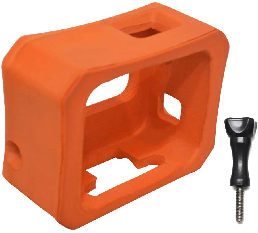 Floaty Housing Case for GoPro 7/6/5 Orange EVA Anti-Sink Housing Frame for GoPro Hero 7/6/5 Action Camera 