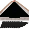 thumbnail image 1 of 10Pcs Rug Gripper Anti Curling Rug Gripper for Wooden Floors Reusable Non Slip Carpet Underlay Grippers Rug Tape Washable for Hard Floors, 1 of 9