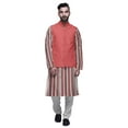 thumbnail image 1 of Atasi Ensemble Kurta Pyjama Ethnique Classique à Manches Longues Imprimé pour Hommes Tenue Décontractée, 1 of 5