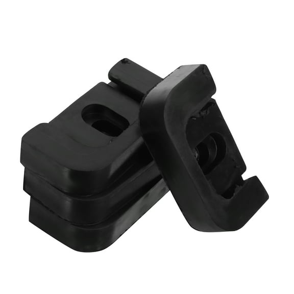 FRCOLOR  4 Pcs Air Conditioning Shock Absorbing Pad Vibration Damping Pads along with Black