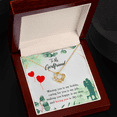 thumbnail image 6 of To My Girlfriend Missing You is my Hobby Infinity Knot Necklace Message Card, 6 of 17