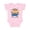 AD-Pink, variant on Inktastic Monkey Girl 1st Hanukkah Girls Baby Bodysuit