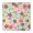 Pioneer Flower Floral, variant on Pioneer Flower Floral Print Pattern Square Fitted Tablecloth with Elastic Edge,Square Table Cover,Washable Elastic Table Cover for Home Kitchen Party Decor 34"x34"