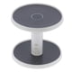 thumbnail image 5 of Organizador de gabinete Jadeshay estante para especias giratorio de 2 niveles color Gris Blanco, 5 of 8