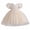 Beige, variant on Odeerbi Toddler Dress Kids Girls Princess Dresses Tulle Dress Middle-aged Children's Sleeveless Embroidery Mesh Gauze Dress Beige