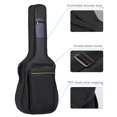 thumbnail image 6 of FANOTEK Waterproof 41" Guitar Case Gig Bag, Black with Orange, Oxford, 41.70"x16.50"x5.10", 0.63 kg, 6 of 8