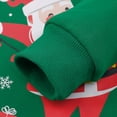 thumbnail image 4 of Boys Christmas Sweatshirt Santa Pullover Sweaters Long Sleeve Cartoon Xmas Clothes Toddler Winter Tee Tops 8279-2T, 4 of 5
