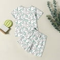 thumbnail image 4 of Boys Set Easter Print Shorts Cute Boys Performance Suit,White,110, 4 of 7