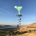 thumbnail image 3 of In The Breeze 1105 — Margarita 5 O'Clock Spinner — Colorful and Fun Happy Hour or Bar Outdoor Hanging Decoration, 3 of 3