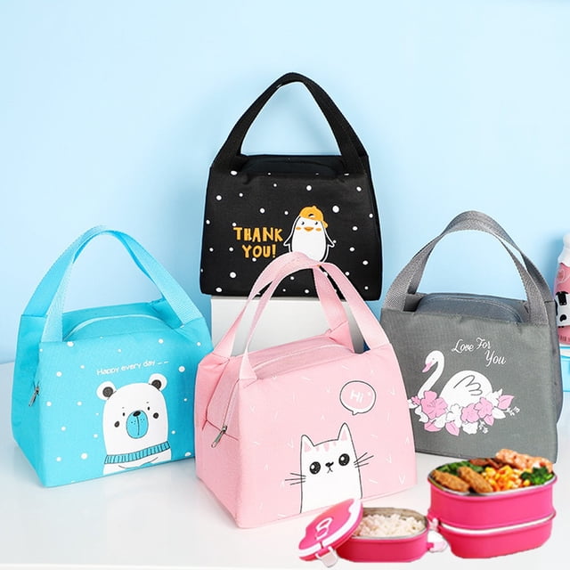 Back to School! mtvxesu Lunch Bag, Keep warm Lunch Sack for Women and Men - for Lunch Office Work School Picnic Lunch Box Snacks for Kids School Meal Bag School Savings