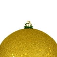 thumbnail image 4 of Vickerman 6" Medallion Gold Sequin Ball Ornament, 4 per Bag, 4 of 7