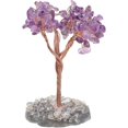 thumbnail image 5 of Traditional Chinese Design Crystal Money Tree For Study Room Decoration 10X7Cm Purple 1Set, 5 of 5
