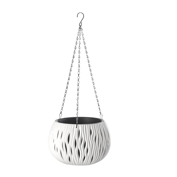 Maceta Colgante Decorativa Bearachild ABS Leche Blanca Trompeta