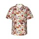 thumbnail image 1 of Balery Cooking Bbq Camisas hawaianas de manga corta para hombre, camisas playeras de corte holgado, camisas de vacaciones con botones,Small, 1 of 7