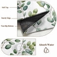 thumbnail image 6 of Eucalyptus Leaves Area Rugs 2.7'x5', Washable Small Throw Rugs for Kitchen Bedroom, Green Summer Botanical Watercolor Indoor Outdoor Rug Non-Slip Low Pile Carpet Runner Reversible Floor Mats, 6 of 8