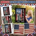 thumbnail image 4 of 4th of July Flag Double Sided Outdoor, 250th Anniversary American Garden Banner 1776-2026, 3 Layer with Light Blocking, Patriotic Decorations for Yard, 4 of 9