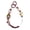 coffee color, variant on Chic Beaded Phone Strap, Multipurpose Mobile Decoration Trendsetting Beaded Phone Cord for Smartphones Daily Travel Use