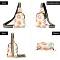 thumbnail image 7 of FORMRS Womens Crossbody Sling Bag Travel Daypack Shoulder Chest Backpack, Beach Toys Pattern, 7 of 7