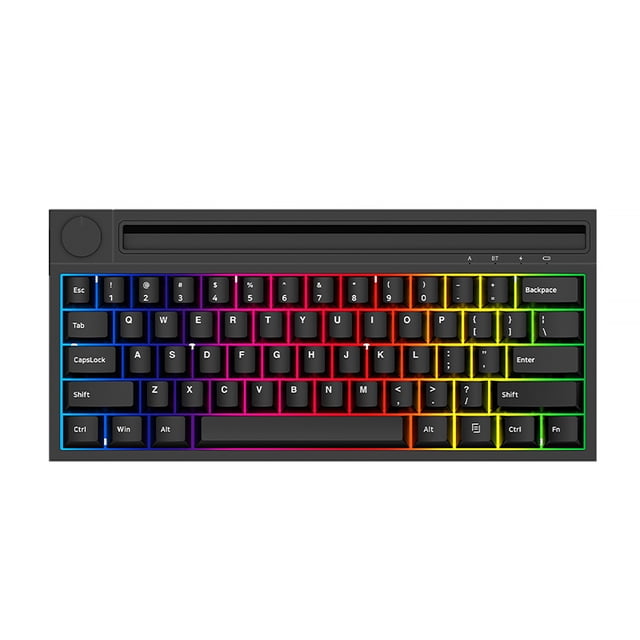 Seitruly Teclado para juegos Luz RGB Accesorio de computadora Dispositivo de juego creativo profesional Varios teclados de eje Dispositivos de entrada Juegos de teclado y mouse para computadora tipo 8
