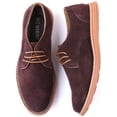 thumbnail image 2 of Mio Marino Men's Suede Derby Casual Dress Shoes, 2 of 7
