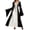 Black, variant on IUYRTFE Women's Medieval Renaissance Lace-Up Corset Dress – Bell Sleeve Overdress with Contrast Panel for Halloween Cosplay and Costume Parties