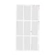 thumbnail image 5 of Espejo de pared decorativo, práctico y fácil de usar, minimalista, moderno, para decoración del hogar. Blanco, 5 of 9