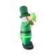 thumbnail image 3 of Fiudx Ofertas relámpago del día Decoración inflable con luces LED de personajes irlandeses del Día de San Patricio de 2,4 m/7,87 pies para fiestas, interiores y exteriores, patios y jardines, 3 of 7