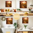 thumbnail image 5 of Canvas Wall Art, Fall Framed Canvas Prints for Bathroom Kitchen, Autumn Farmhouse Country Pumpkins Maple Leaves Gallery Wrapped Wall Decor for Home Office, Gifts, 10"x10" Ship Next Day, 5 of 5