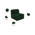 thumbnail image 2 of Meridian Furniture Ollie Green Boucle Fabric Armless, 2 of 9
