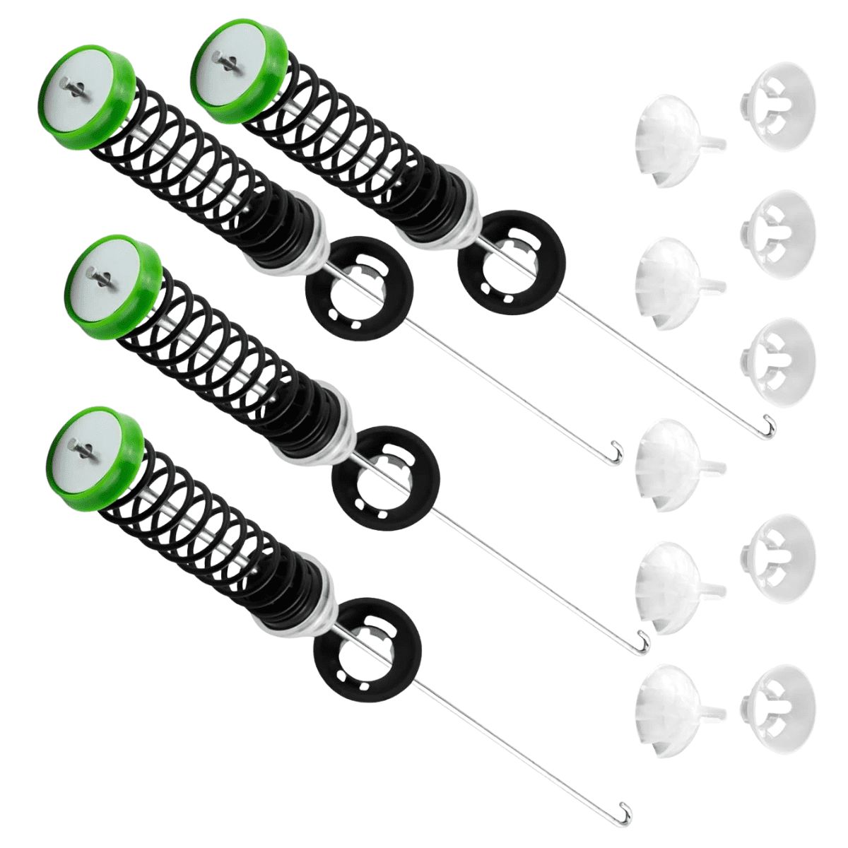 Scaroo W11130362 Washer Suspension Rod Kit For Maytag, Whirlpool MVWC565FW2 8-PCS