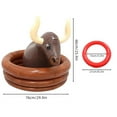 thumbnail image 3 of 2 Packs Inflatable Bull Ring Toss Game with Ice Bucket Cooler for Drinks Outdoor Party Supplies Summer Pool Beach BBQ Picnic Carnival PVC Waterproof Durable Portable Fun Activity for Adults, 3 of 7