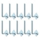 thumbnail image 3 of Organizador de sombreros de pared, 10 piezas, colgador de sombreros para armario de pared de sala de estar Azul, 3 of 9