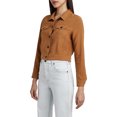thumbnail image 3 of BCBGeneration Veste Ajustée Tissée pour Femmes, Caramel, Moyen, 3 of 9