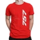 thumbnail image 5 of Camiseta Boeing 757 de algodón para hombre, divertida camiseta de cuello redondo para amantes de los aviones, ropa de manga corta, idea de regalo, 5 of 7
