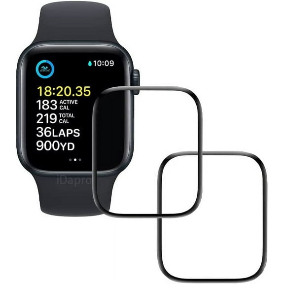 Screen Protector for Apple Watch SE 2 (2nd Gen) [40mm] Smart Watch [2 Pack] Full Coverage TPU Protector for iWatch Accessories Anti-Scratch