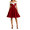 Red, variant on QSAWXQZ Women's Vintage Off-the-Shoulder Color Block Flared Midi Dress Elegant Sleeveless A Lined Party Dress for Cocktail Wedding Guest 2XL