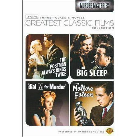 TCM Greatest Classic Films: Murder Mysteries - The Maltese Falcon / The Big Sleep / Dial M For Murder / The Postman Always Rings Twice